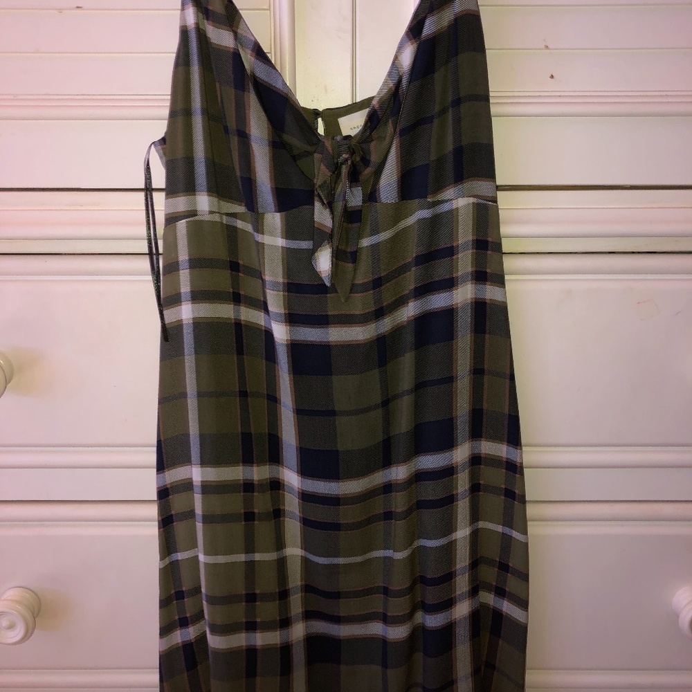 Green Plaid dress